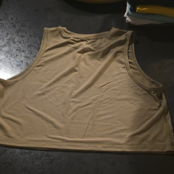NOBULL Khaki Sleeveless Top - Picture 4 of 4